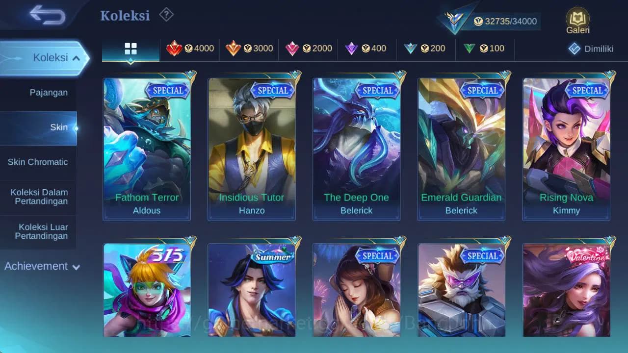 Mobile Legends: Bang Bang Accounts GLOBAL|Hero 106|skin 145, CC GS, balzing franco, v image 6