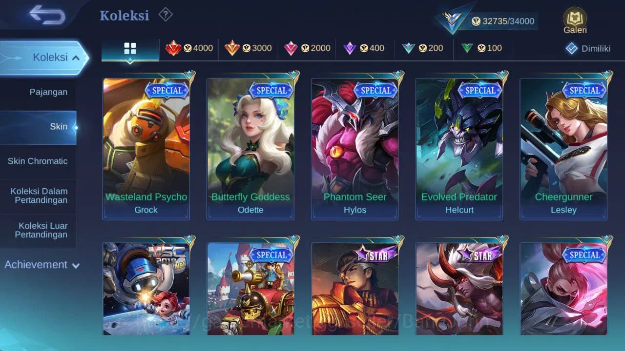 Mobile Legends: Bang Bang Accounts GLOBAL|Hero 106|skin 145, CC GS, balzing franco, v image 7