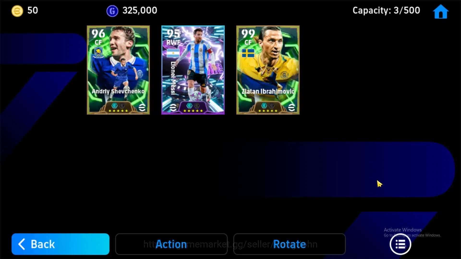 eFootball Accounts ANDROID|PW 2895|Ibrahimovic Epic New, Andry Shevch image 1