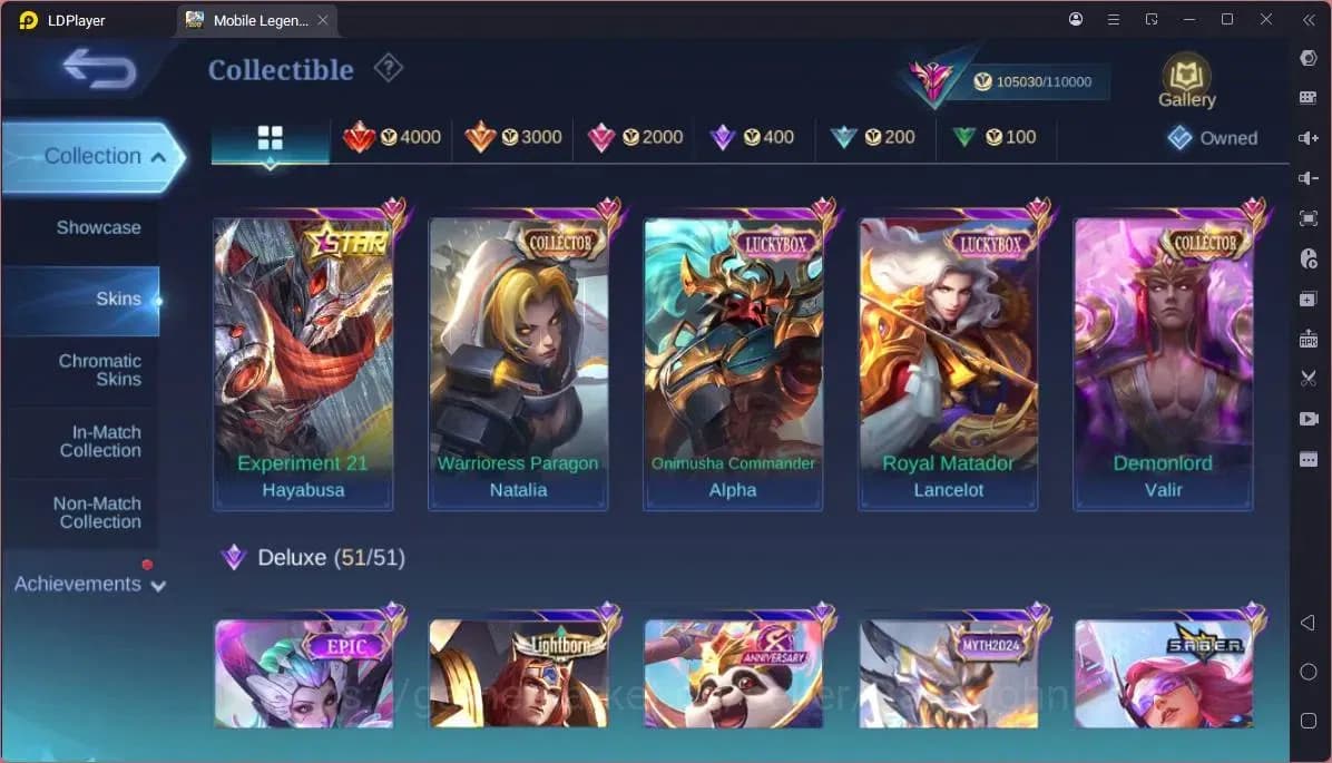Mobile Legends: Bang Bang Accounts GLOBAL Hero 132 Skin 356|Legend Gusion|Prime Grang image 9