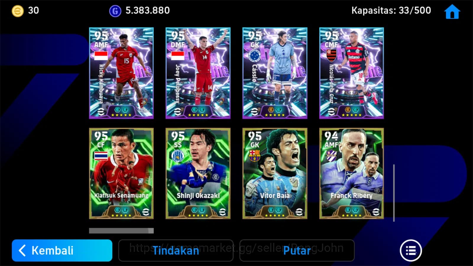 eFootball Accounts Android|Pw 3176|Reus epic,palupessy show,kambuaya image 3