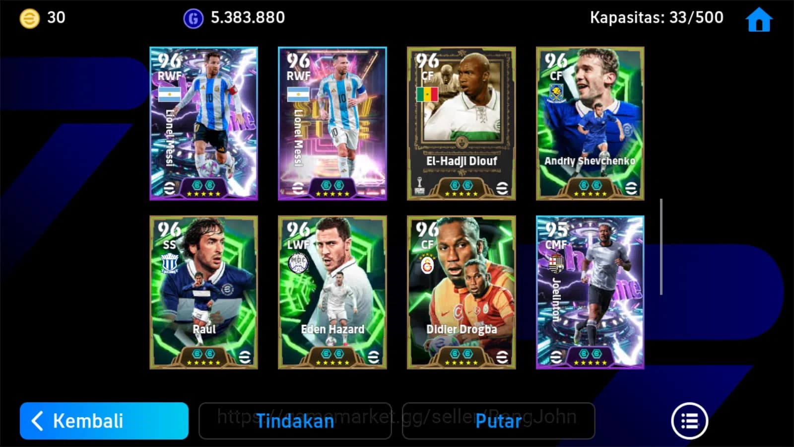 eFootball Accounts Android|Pw 3176|Reus epic,palupessy show,kambuaya image 4