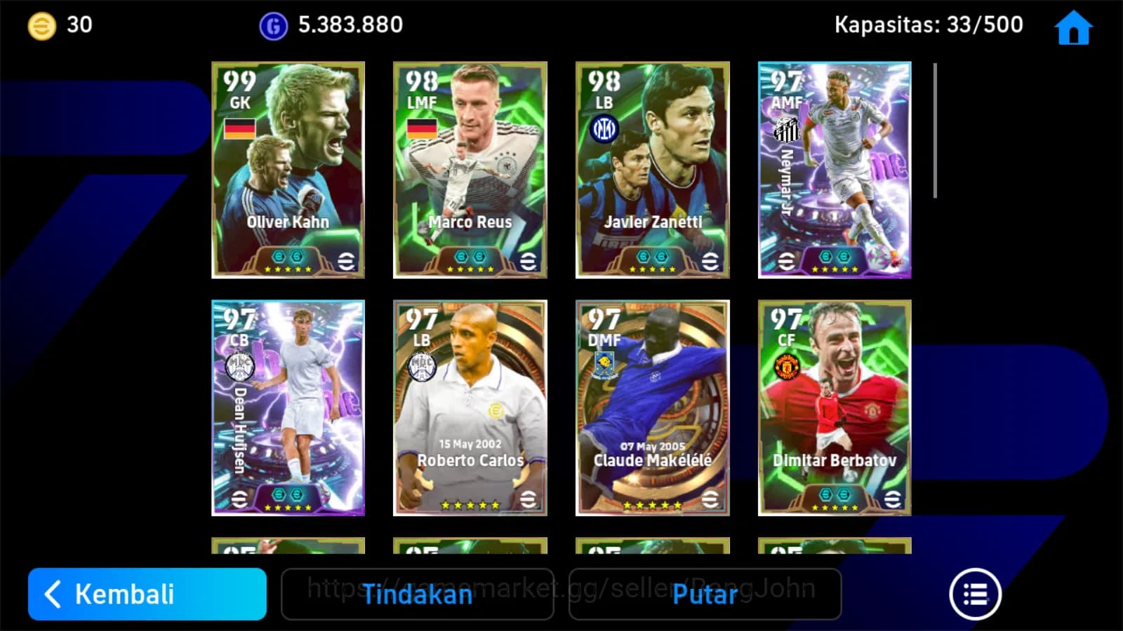 eFootball Accounts Android|Pw 3176|Reus epic,palupessy show,kambuaya image 6