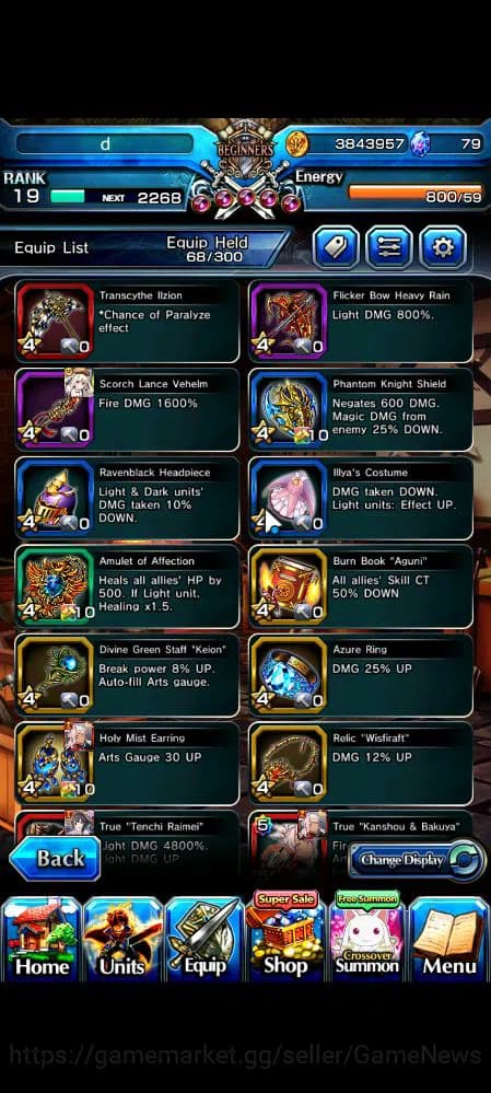 Grand Summoners Accounts Global|Rank 19|9 Ascend|ChloeTW,Summer Miyu,Hallow image 10