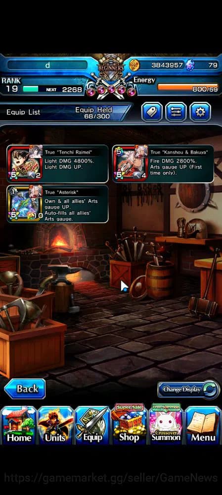 Grand Summoners Accounts Global|Rank 19|9 Ascend|ChloeTW,Summer Miyu,Hallow image 5