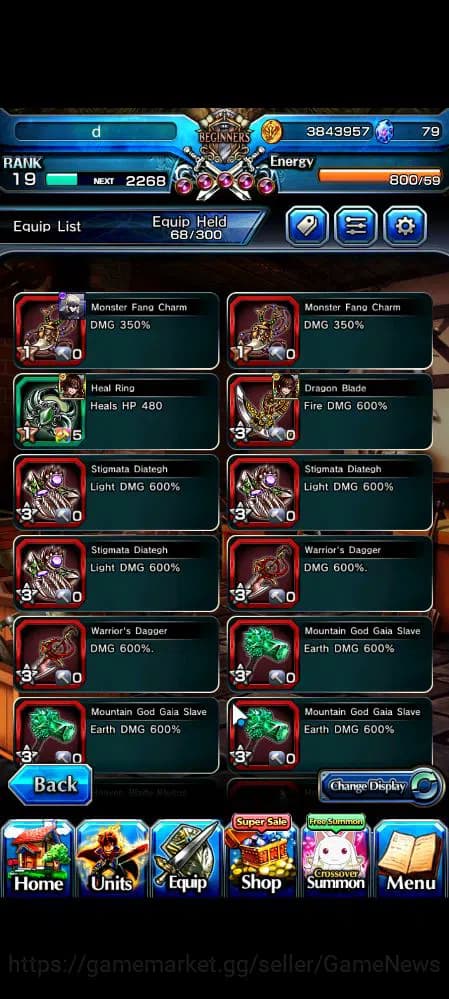 Grand Summoners Accounts Global|Rank 19|9 Ascend|ChloeTW,Summer Miyu,Hallow image 6