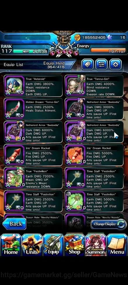 Grand Summoners Accounts Global|Rank 117 |19 Ascend+6 TW|[S Miyu,Inumuta,Mo image 17