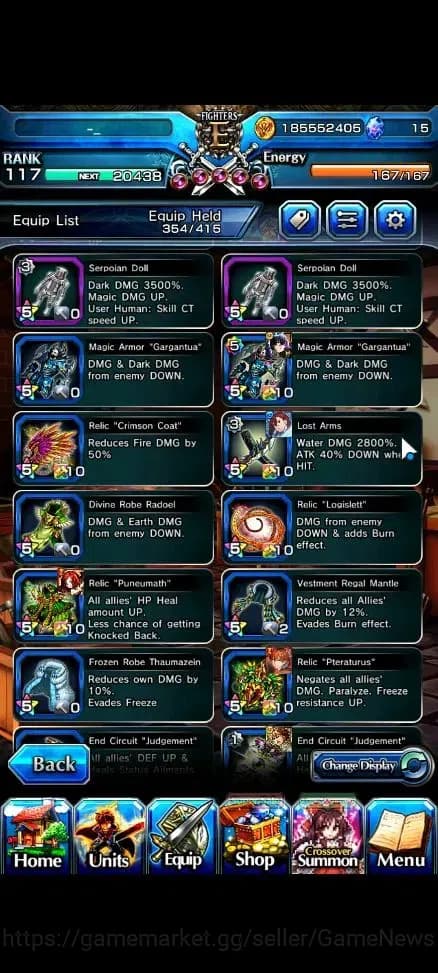 Grand Summoners Accounts Global|Rank 117 |19 Ascend+6 TW|[S Miyu,Inumuta,Mo image 20