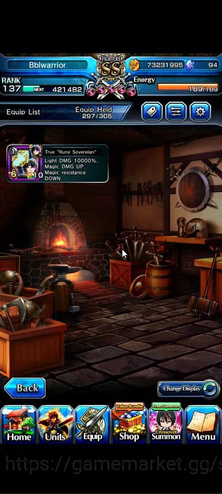 Grand Summoners Accounts Global|Rank 137|3 sp art+31 Ascend|[Roy,Inumuta,Is image 17