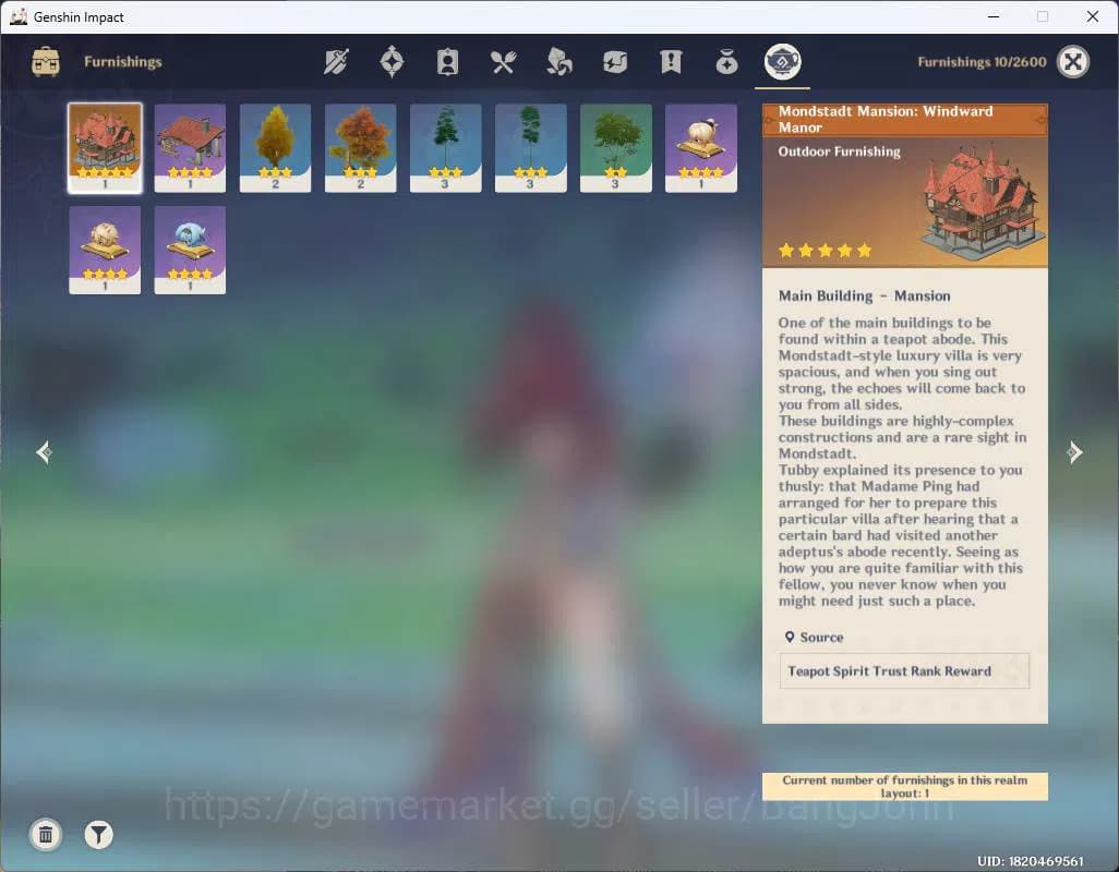 Genshin Impact Accounts ASIA|AR 41|1 limit| Chasca, Keqing,etc|MC Female|C image 13