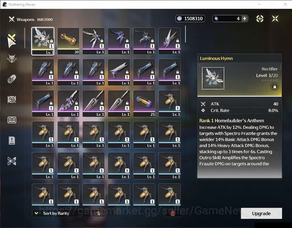 Wuthering Waves Accounts SEA|UL 8|Fresh Starter|2 Limited| Sigrika, Ciaccon image 2