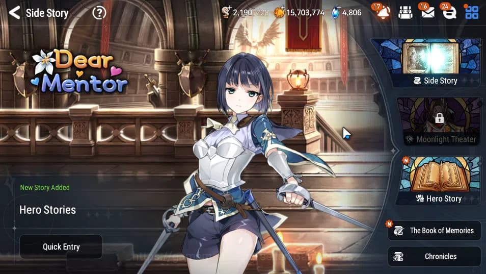 Epic Seven Accounts GLOBAL UNVERIF|4 ML(SB Aramintha,SOT Snow,BM Haste image 19