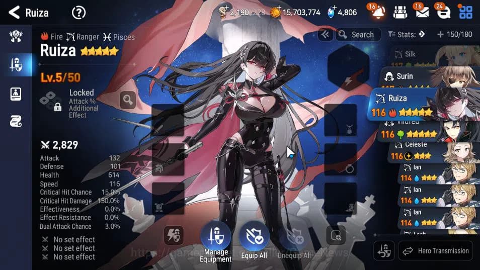 Epic Seven Accounts GLOBAL UNVERIF|4 ML(SB Aramintha,SOT Snow,BM Haste image 2