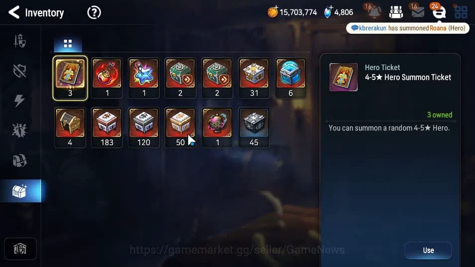 Epic Seven Accounts GLOBAL UNVERIF|4 ML(SB Aramintha,SOT Snow,BM Haste image 8