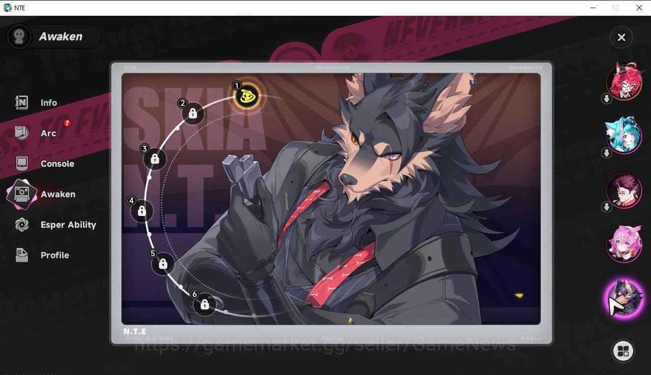 Neverness to Everness Accounts GLOBAL EU |HL 4| 1 SSR Limited Nanally A1 | 6 SR [ image 4