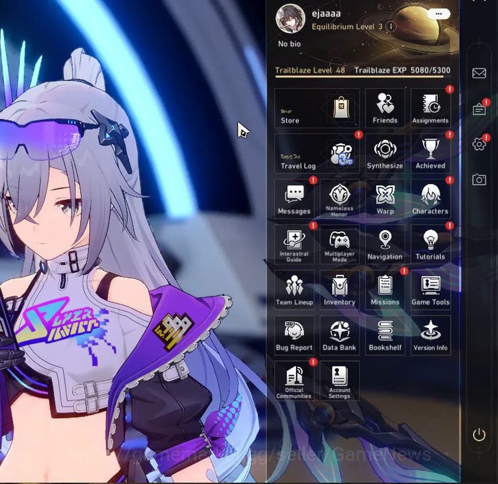 Honkai Star Rail Accounts ASIA|TL 48|7 Limited|SW 999,Yao Guang,Huohuo,Acher image 1