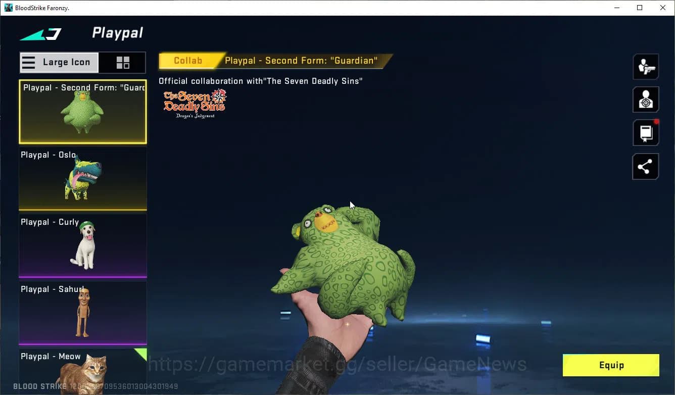 Blood Strike Accounts ASIA|Collab 7DS [M700-Elizabeth,AK47,Karl98K,QBZ95 image 11