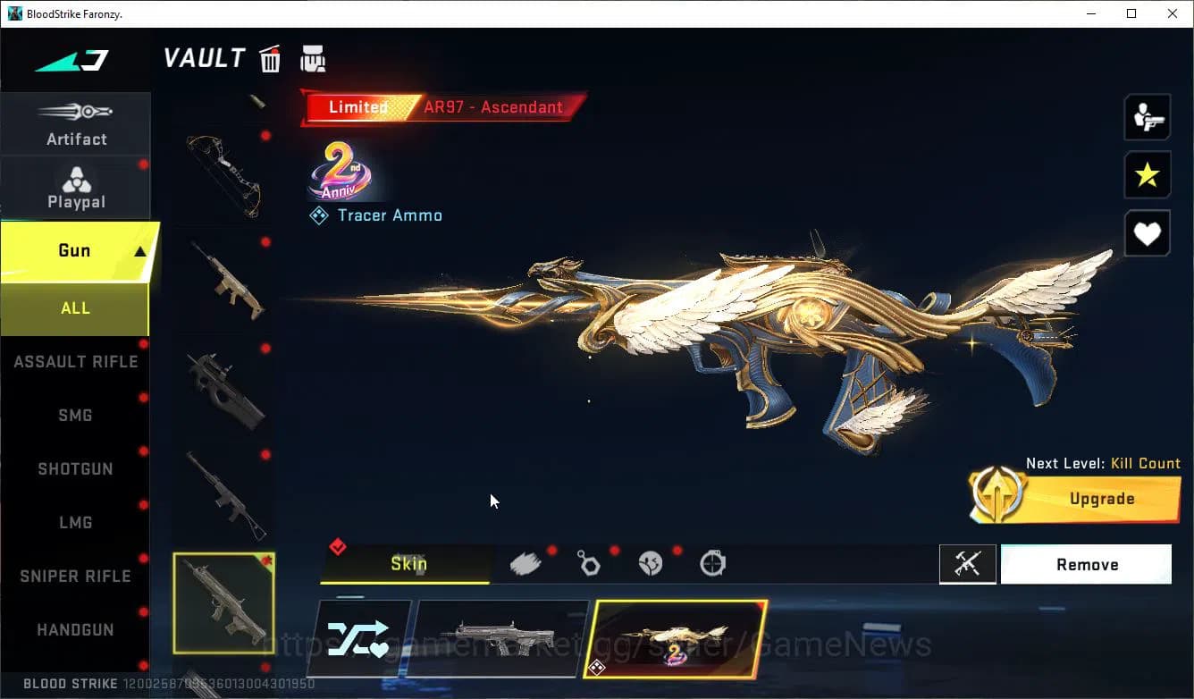 Blood Strike Accounts ASIA|Collab 7DS [M700-Elizabeth,AK47,Karl98K,QBZ95 image 8