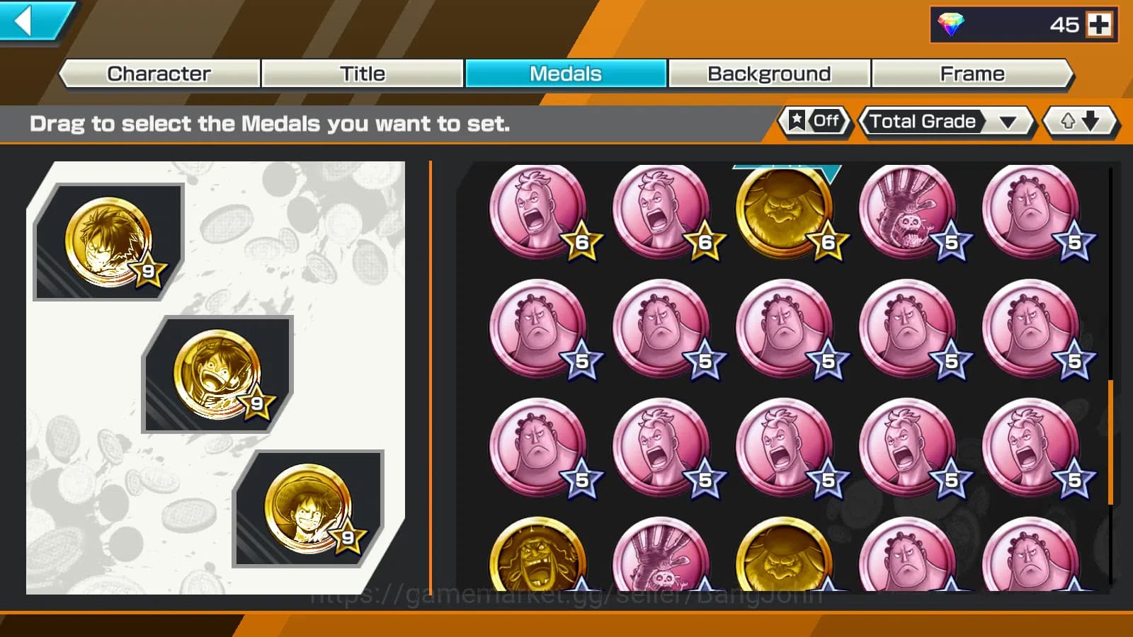 One Piece Bounty Rush Accounts Global | 4EX | 4Emperor teach ,the5elder saturn ,S image 5