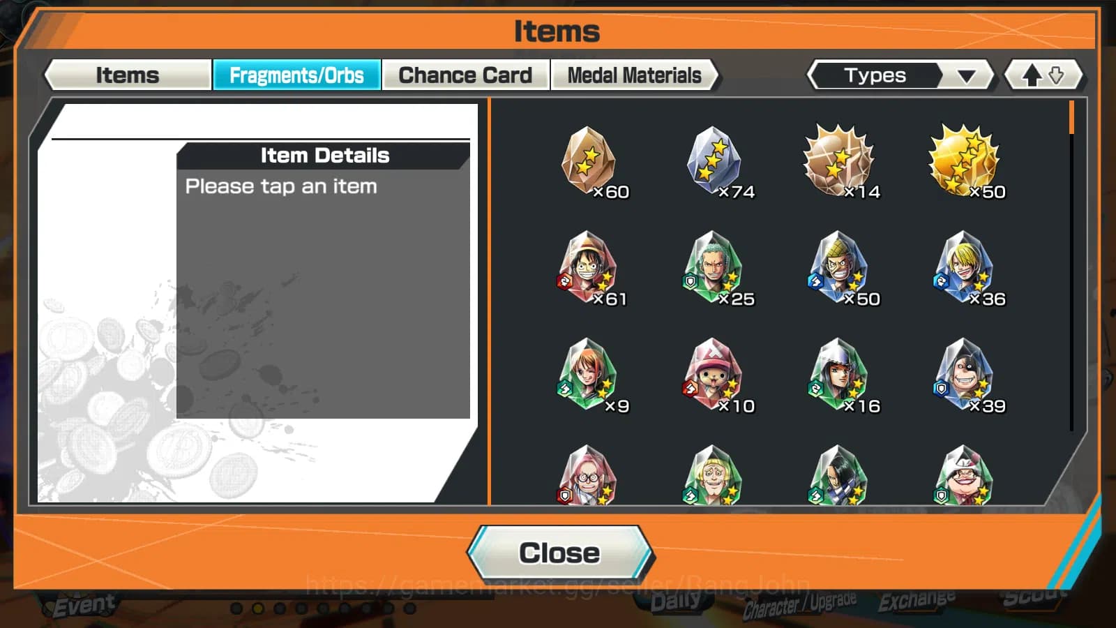 One Piece Bounty Rush Accounts Global | 4EX | 4Emperor teach ,the5elder saturn ,S image 7