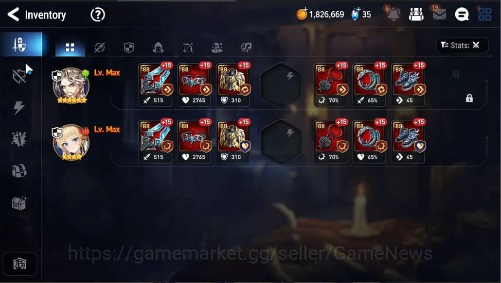 Epic Seven Accounts GLOBAL UNVERIF|New Era|Starter|2 ML(SE Celine,TE K image 15