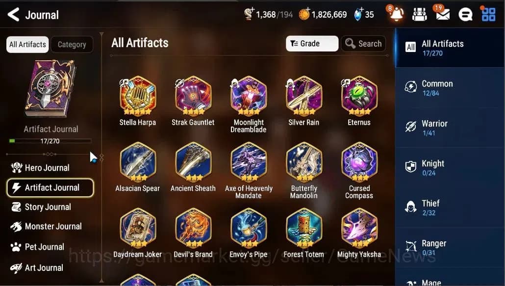 Epic Seven Accounts GLOBAL UNVERIF|New Era|Starter|2 ML(SE Celine,TE K image 6