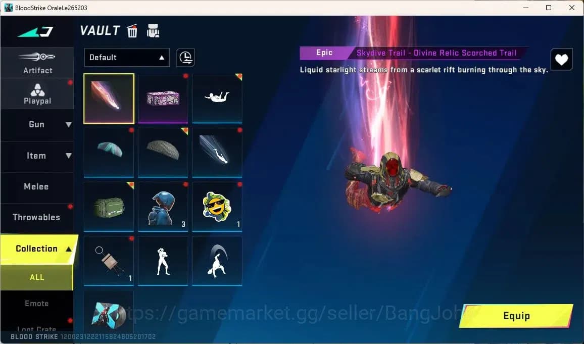 Blood Strike Accounts ASIA | 1 7DS: AK47|1 ULTRA: QBZ95|ULTRA STRIKER: E image 10