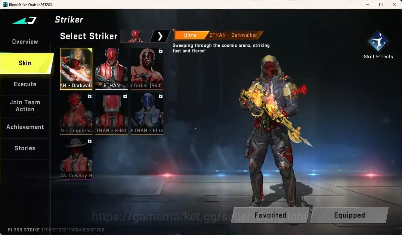 Blood Strike Accounts ASIA | 1 7DS: AK47|1 ULTRA: QBZ95|ULTRA STRIKER: E image 2