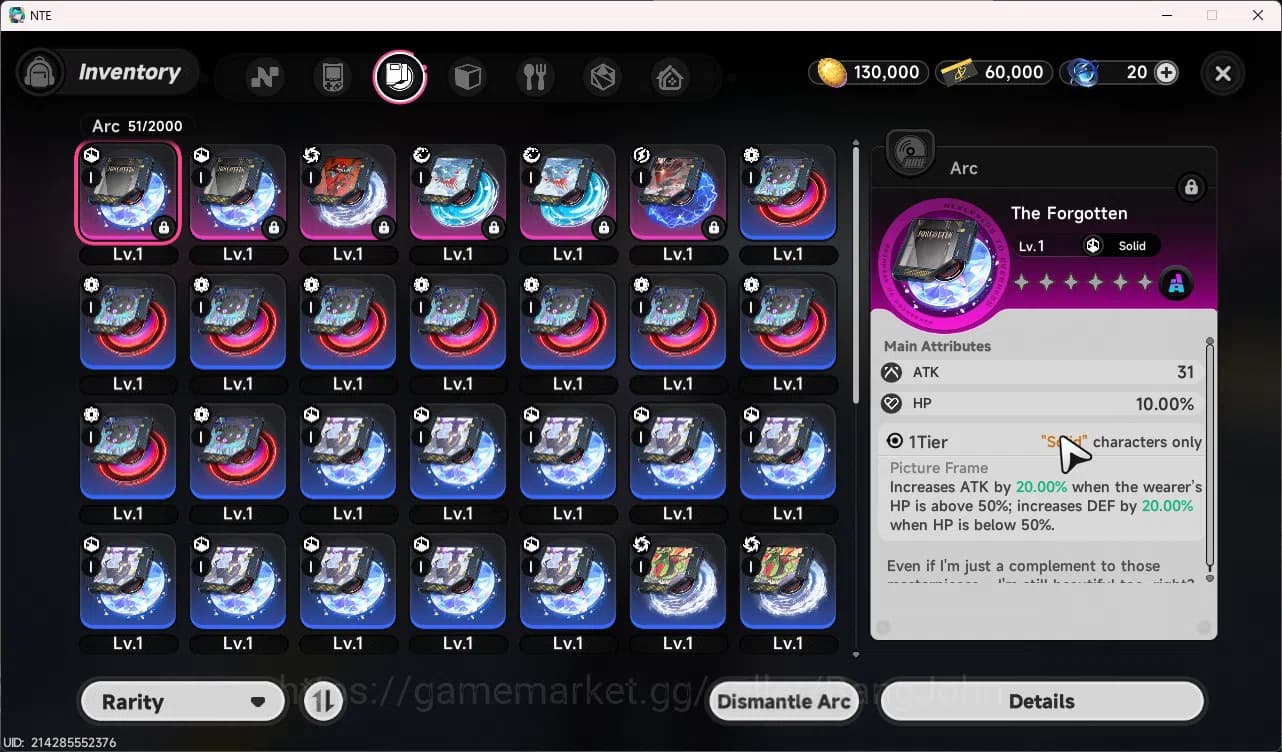 Neverness to Everness Accounts EU | Starter Lvl 3 | 2 S Nanally, Sakiri + 5 A Cha image 5