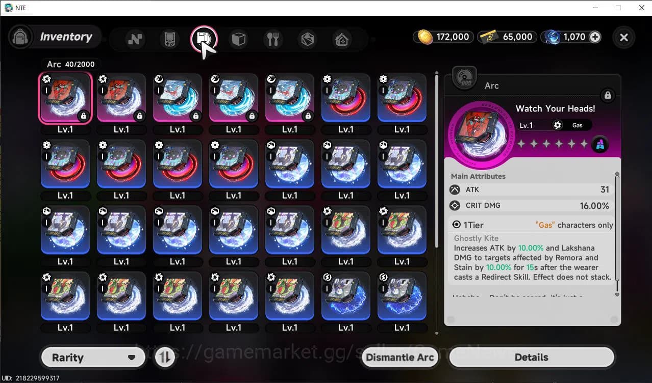 Neverness to Everness Accounts GLOBAL EU |HL 3| 1 SSR Limited Nanally |4 SR [Hani image 6