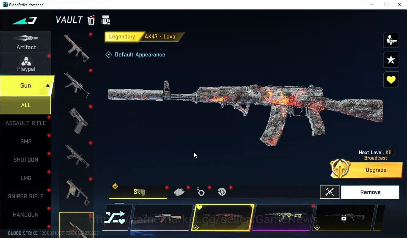 Blood Strike Accounts ASIA|Mele Katar-Claw of Oblivion+9 ULTRA(Ethan,VAL image 11