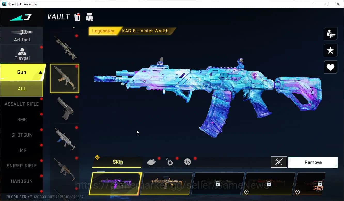 Blood Strike Accounts ASIA|Mele Katar-Claw of Oblivion+9 ULTRA(Ethan,VAL image 13