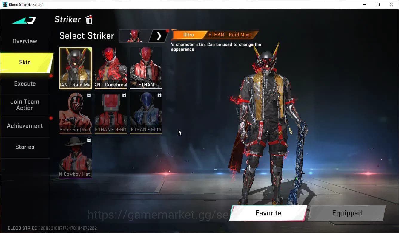 Blood Strike Accounts ASIA|Mele Katar-Claw of Oblivion+9 ULTRA(Ethan,VAL image 16