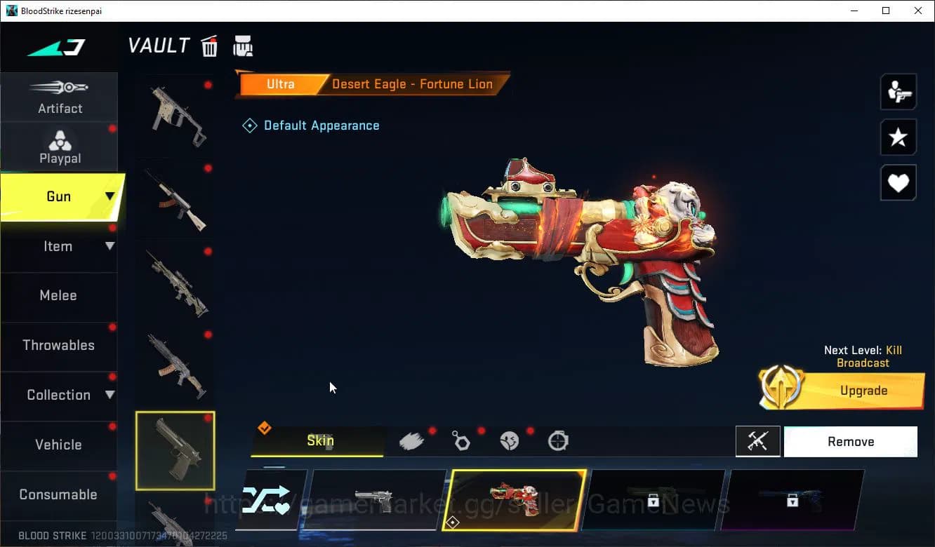 Blood Strike Accounts ASIA|Mele Katar-Claw of Oblivion+9 ULTRA(Ethan,VAL image 17