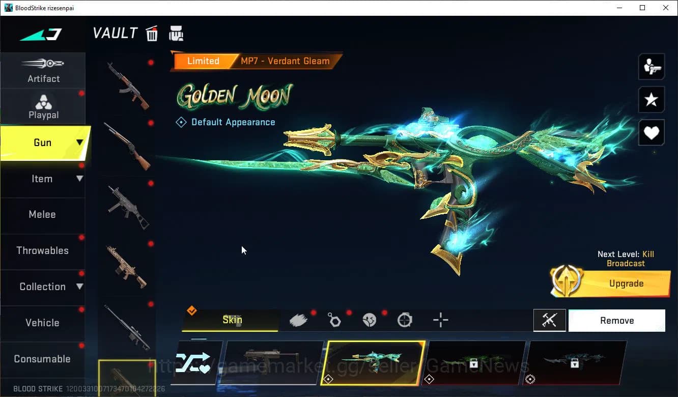 Blood Strike Accounts ASIA|Mele Katar-Claw of Oblivion+9 ULTRA(Ethan,VAL image 5