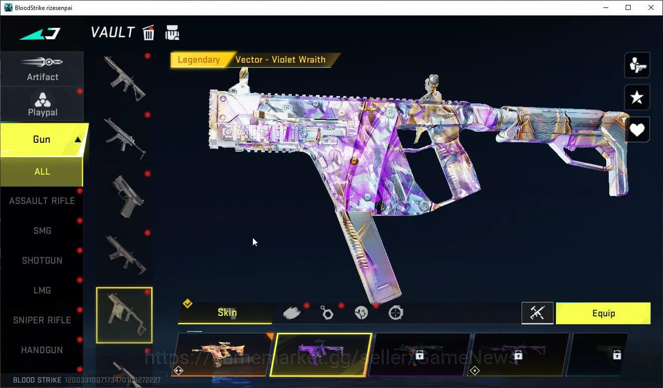 Blood Strike Accounts ASIA|Mele Katar-Claw of Oblivion+9 ULTRA(Ethan,VAL image 9