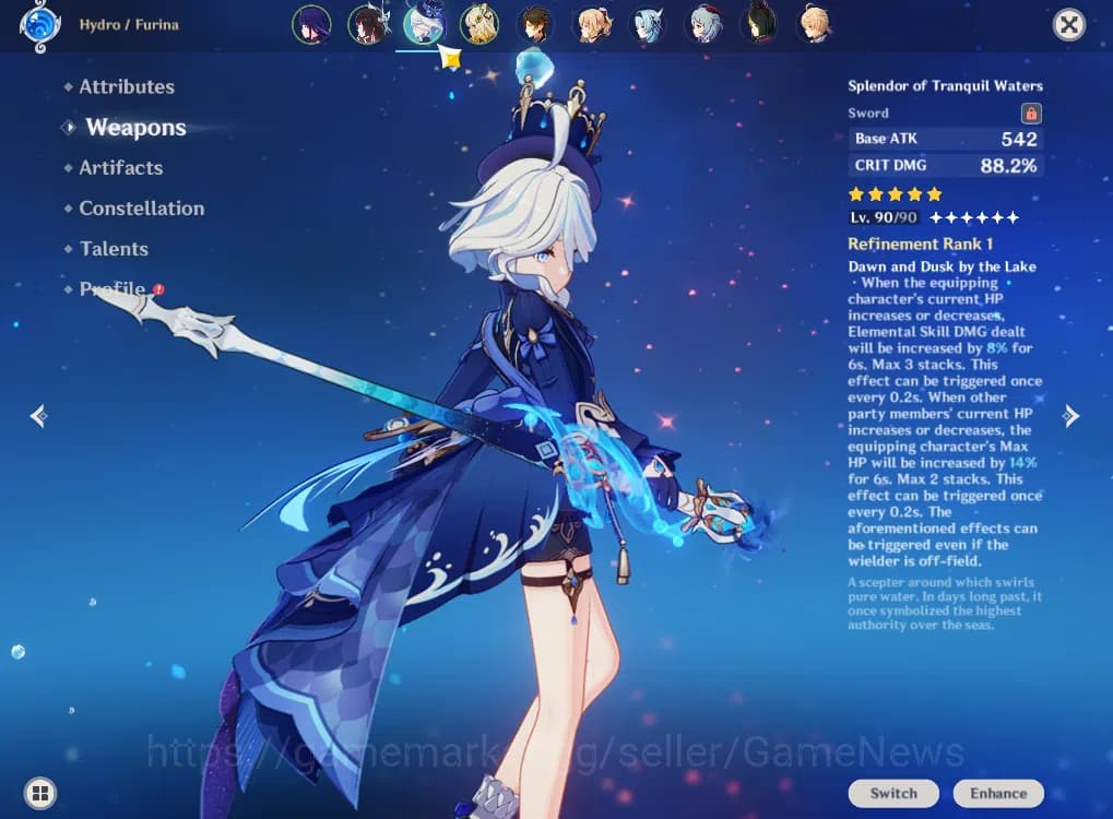 Genshin Impact Accounts ASIA|AR59|13Limited+13(*4Character)|3 PremTeam (Co image 7