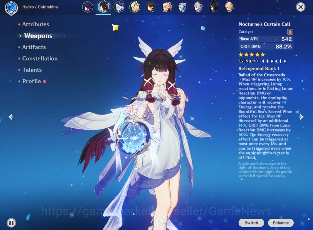 Genshin Impact Accounts ASIA|AR59|13Limited+13(*4Character)|3 PremTeam (Co image 8