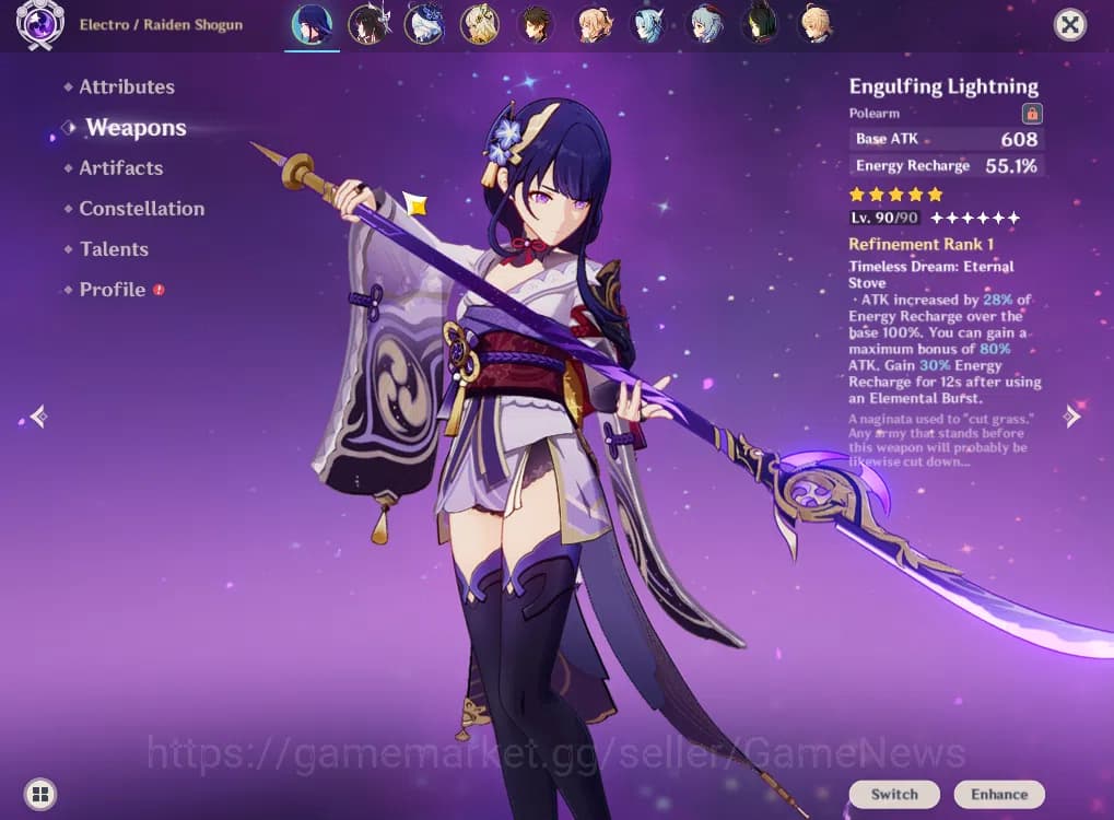 Genshin Impact Accounts ASIA|AR59|13Limited+13(*4Character)|3 PremTeam (Co image 9