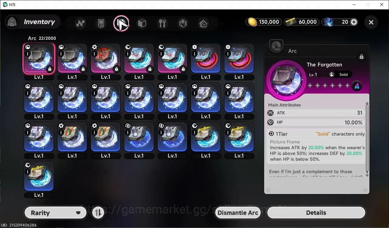 Neverness to Everness Accounts GLOBAL NA|HL 3| 1 SSR Limited Nanally |4 SR|Glider image 6