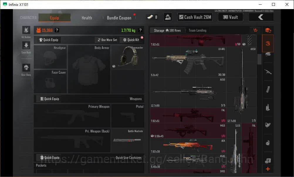 Arena Breakout Accounts MOBILE Lvl 30 |SV 71,4M |CV 26,2 M|MORE SKIN SQUIR image 10