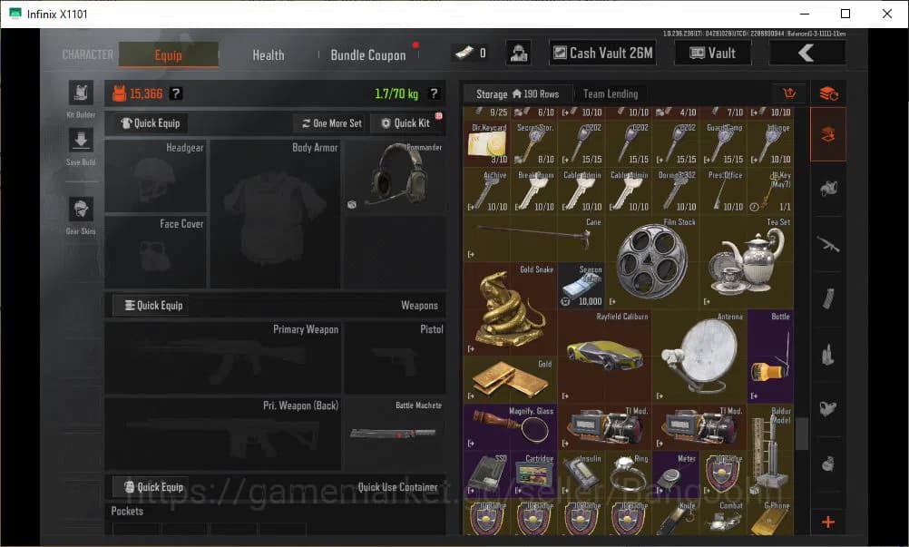 Arena Breakout Accounts MOBILE Lvl 30 |SV 71,4M |CV 26,2 M|MORE SKIN SQUIR image 3