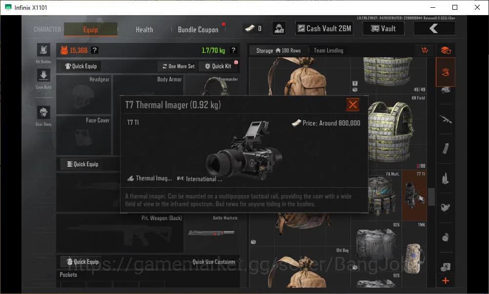 Arena Breakout Accounts MOBILE Lvl 30 |SV 71,4M |CV 26,2 M|MORE SKIN SQUIR image 6