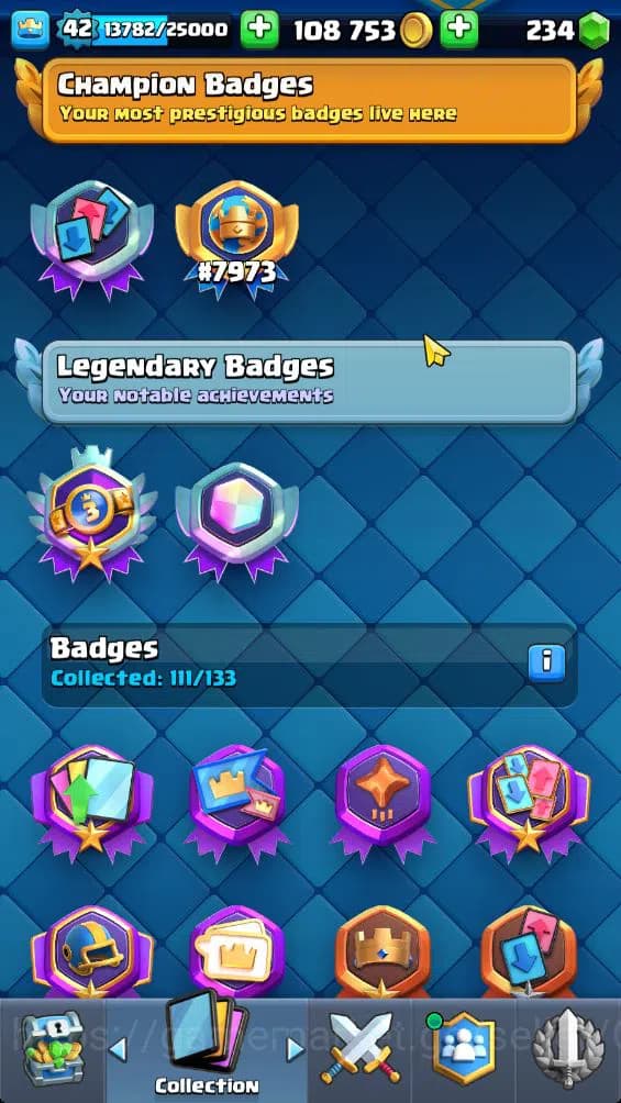 Clash Royale Accounts Lv 42|Trophy 9584|KTL 14|Limited Skin|Card 121|3 H image 10