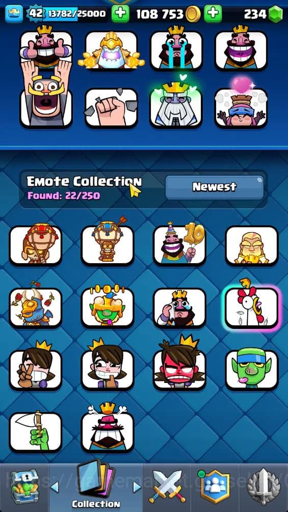 Clash Royale Accounts Lv 42|Trophy 9584|KTL 14|Limited Skin|Card 121|3 H image 7