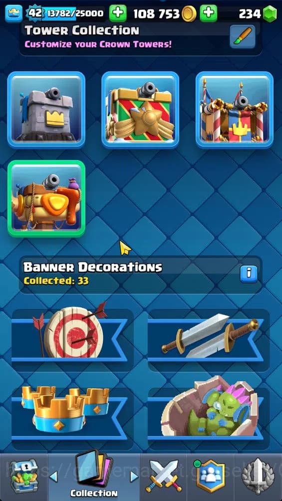 Clash Royale Accounts Lv 42|Trophy 9584|KTL 14|Limited Skin|Card 121|3 H image 8