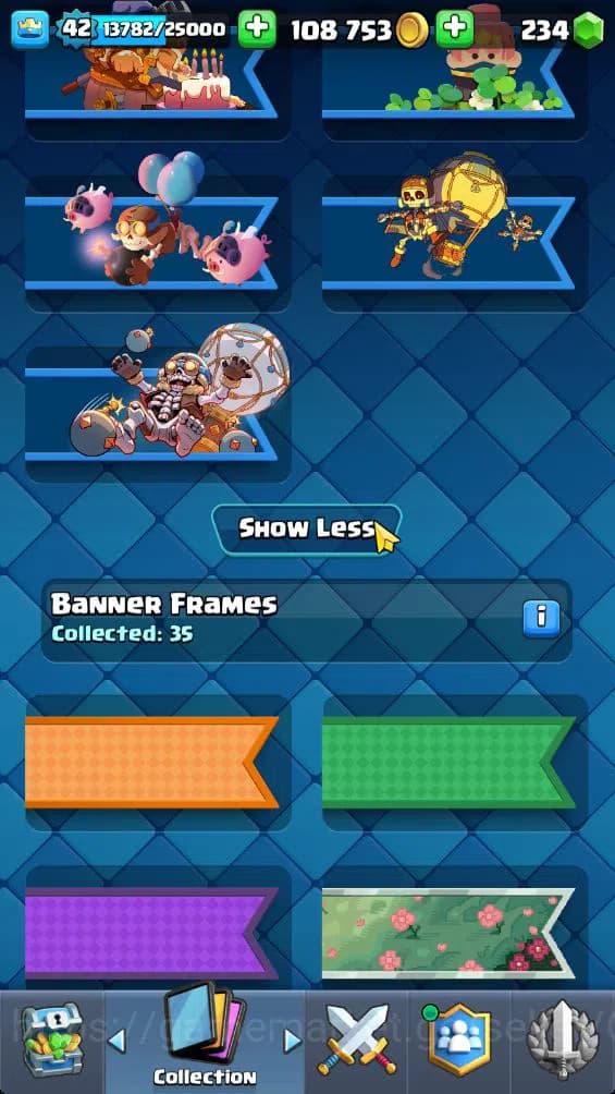 Clash Royale Accounts Lv 42|Trophy 9584|KTL 14|Limited Skin|Card 121|3 H image 9