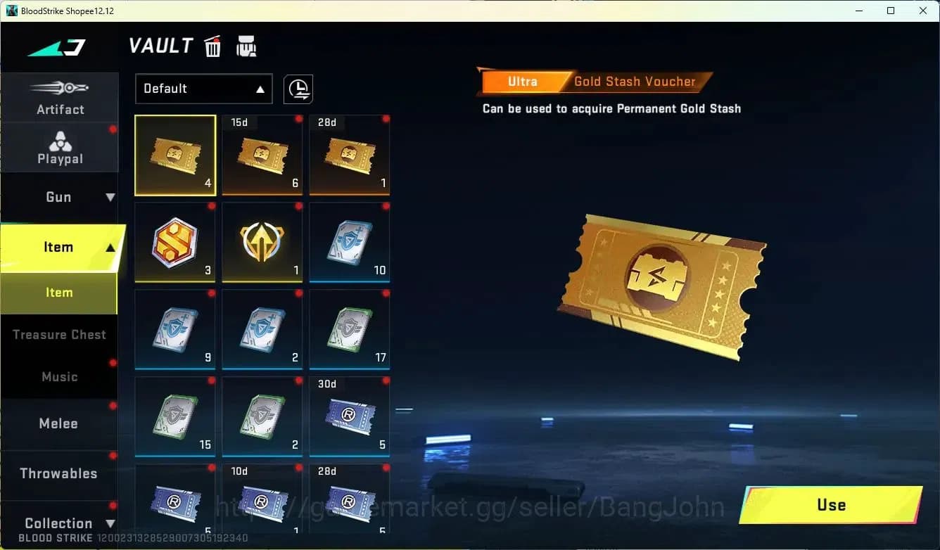 Blood Strike Accounts ASIA | L50 Master IV|Eternal DEagle|1 Limited Mele image 18
