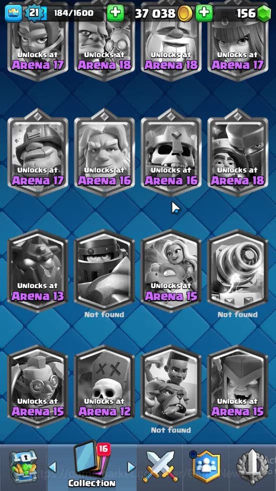 Clash Royale Accounts Lv 21|Trophy 3608|KTL 8|Card 63|1 Hero 2 EVO 2 Leg image 16