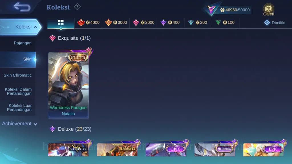 Mobile Legends: Bang Bang Accounts GLOBAL Hero 132 Skin 240 | Sparkle Fredrinn | CC N image 1